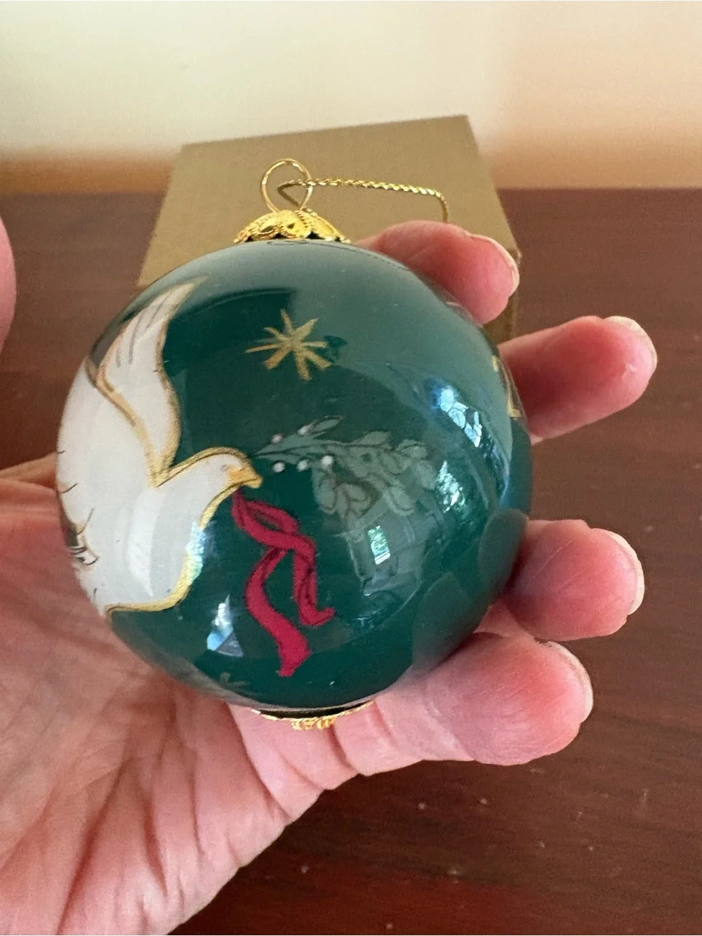 Pier 1 Le Bien 2021 Peace Dove Ornament with box